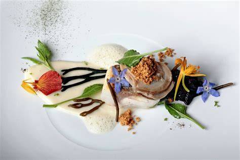 Chef bord opmaken met dresseerring