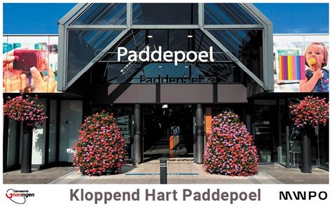 Winkelcentrum Paddepoel met eetgelegenheden