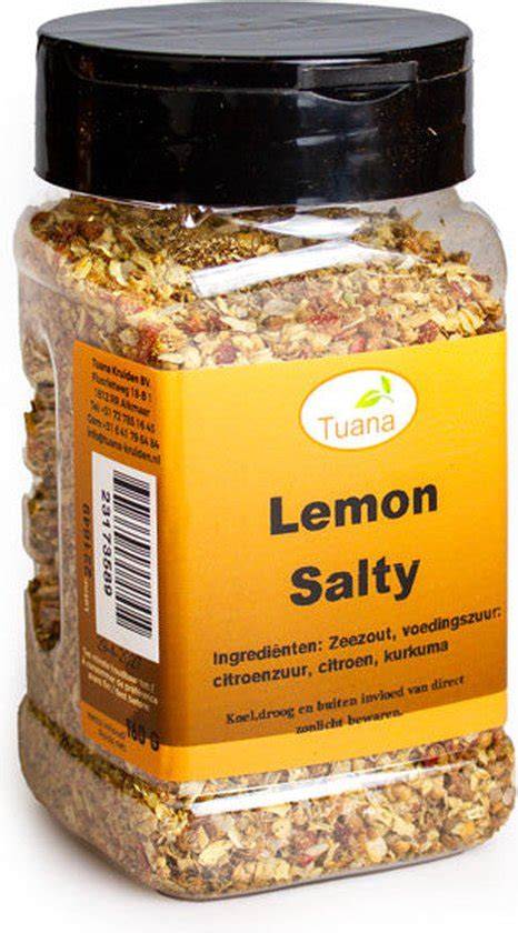 Salty Lemon kruidenmix met citroen en zeezout