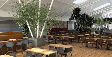 Refter restaurant met soepbuffet