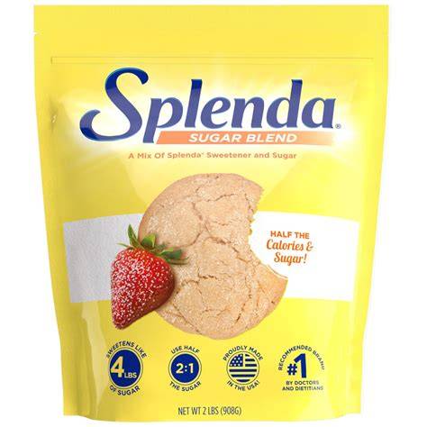 Splenda vervangen door suiker in cake