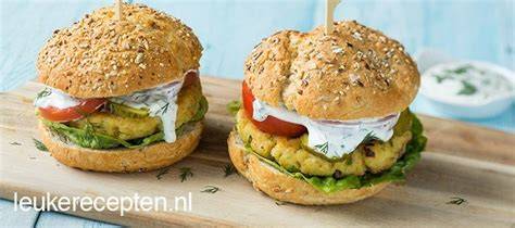 Visburger met briochebroodje in Hannover