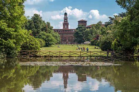 picknick in Parco Sempione Milaan