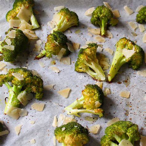 Geroosterde broccoli met Parmezaanse kaas