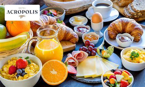 Ontbijtbuffet in Antwerps hotel