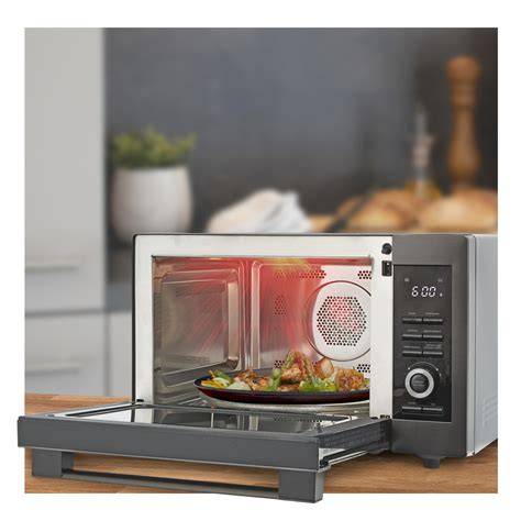 Combi magnetron met grill en ovenfuncties