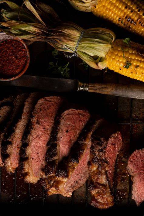 Dry rub op gegrilde biefstuk