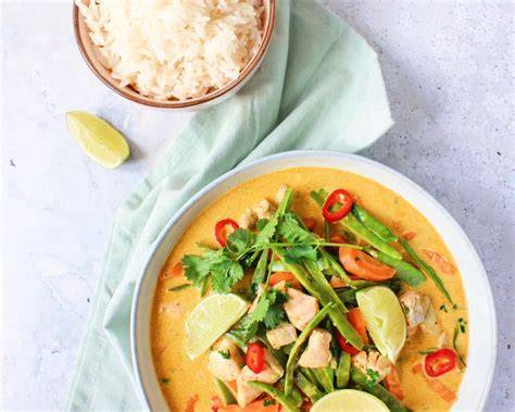Thaise mosselcurry met kokosmelk en koriander