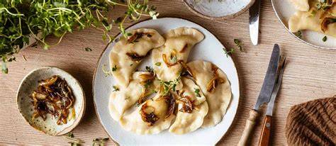 Handgemaakte dumplings in Berlijn