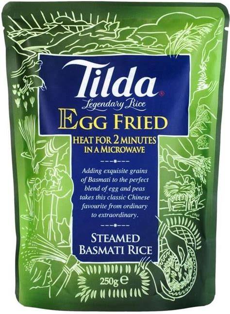 Gekookte basmatirijst voor nasi