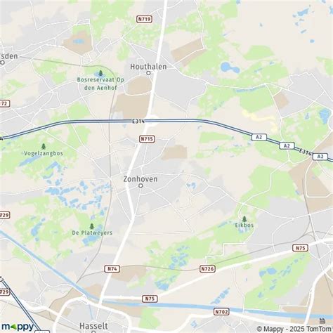 Kaart van Fun Frit in Zonhoven