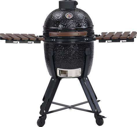 Doorsnede van keramische kamado barbecue