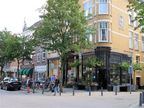 Winkelstraat Lusthofstraat in Kralingen