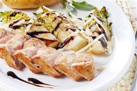 Kalfsmedaillon met Romeinse sla en aardappel