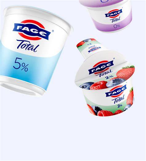 FAGE yoghurt in supermarktkoeling
