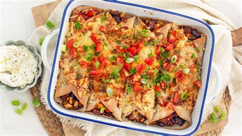 gevulde wraps uit de oven