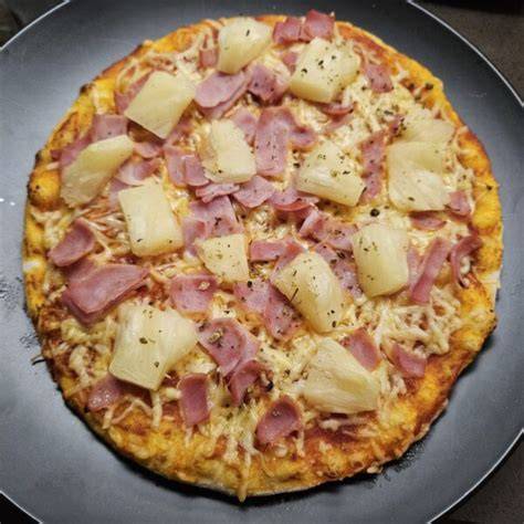 Benodigdheden voor pizza Hawaii