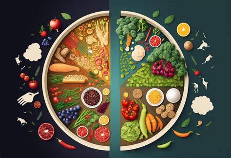 gezond bord diabetes groenten volkorenproducten
