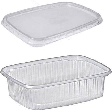 Ovenbestendige plastic bakjes met folie